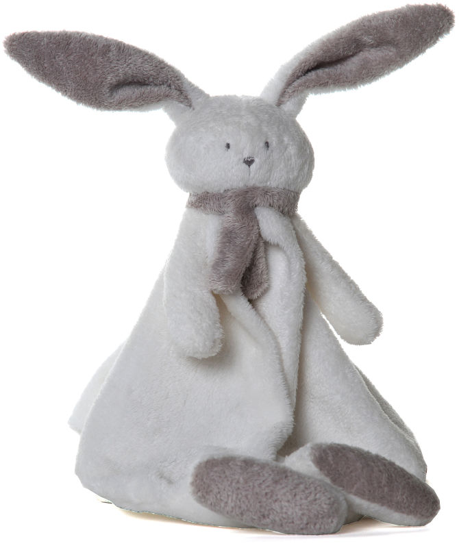  nina baby comforter rabbit beige white 